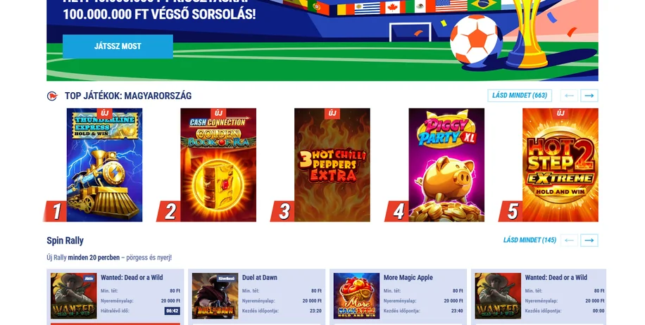 Nyerj heti nagy összeget