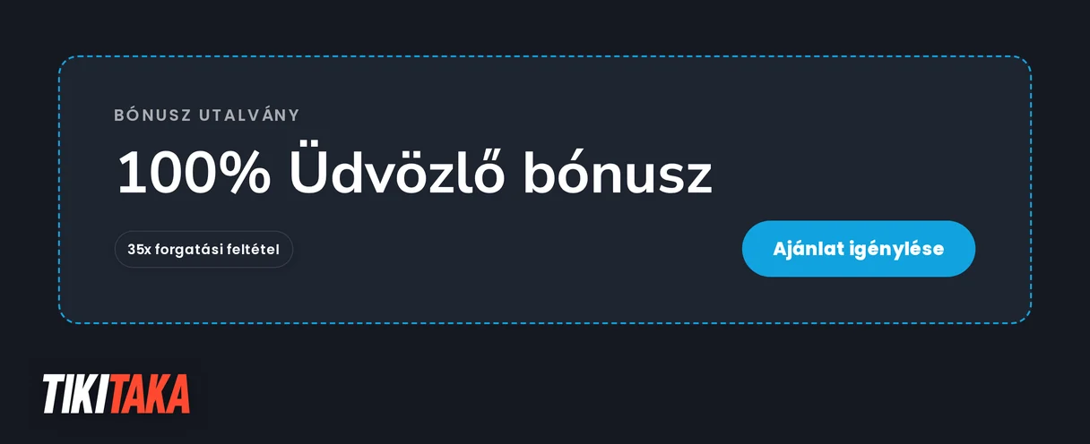 Igényeld az új játékos ajánlatot